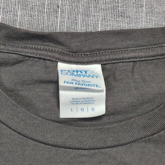 Political T-Shirt Size Large Gray Left Liberal Democratic Not My President - Picture 3 of 12